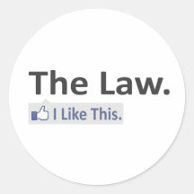 The Law...I Like This Stickers