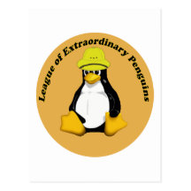 The League of Extraordinary Penguins Post Cards