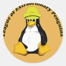 The League of Extraordinary Penguins Sticker