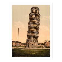The Leaning Tower of Pisa, Tuscany, Italy Postcards