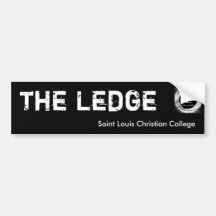 The Ledge Bumper Sticker
