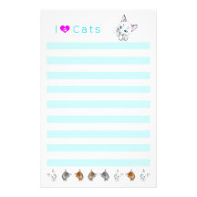 The letter paper of the cats レター用紙