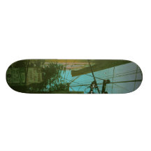 The Lex (Part2) sky blue Skate Deck