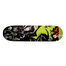 The Linear Moon Skate Deck