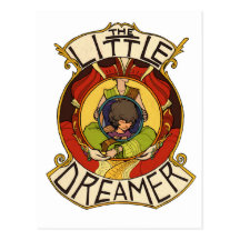 The Little Dreamer Official Logo Post Card