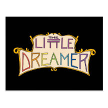 The Little Dreamer Rainbow Logo Post Card