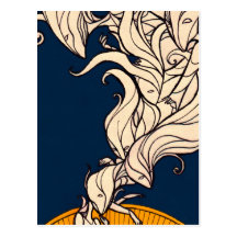 The Little Dreamer - White Flames Postcards
