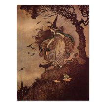 The Little Witch Post Cards