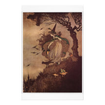 The Little Witch Stationery Paper