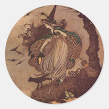 The Little Witch Sticker
