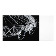 The London Eye Art Customized Photo Card
