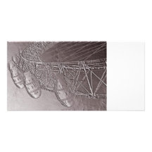 The London Eye Art Photo Greeting Card