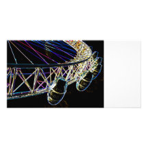 The London Eye Art Picture Card