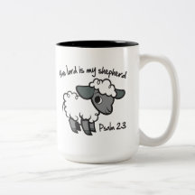 The Lord is my Shepherd Coffee Mugs