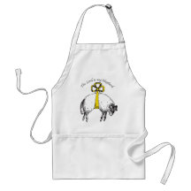 The LORD is my shepherd Psalm 23 Apron