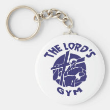 The Lord's Gym - Blue Key Chains