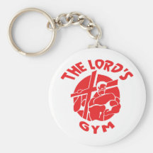 The Lord's Gym - Red Key Chain