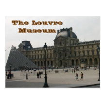 The Louvre Museum in Paris Post Cards