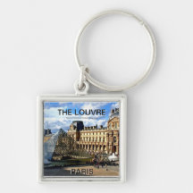 The Louvre, Paris Keychain @ Mojisola A Gbadamosi 