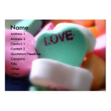 The Love Connection Business Card Template