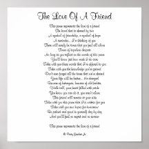 THE LOVE OF A FRIEND PRINT