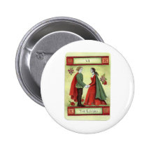 "The Lovers" tarot card Pin