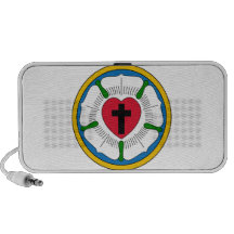 The Luther Rose Lutheranism Martin Luther iPhone Speaker