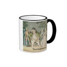 The Macaroni, 1774 (w/c on paper) Coffee Mug