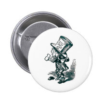 The Mad Hatter Button