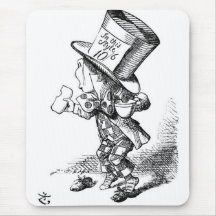 The Mad Hatter Mousepads
