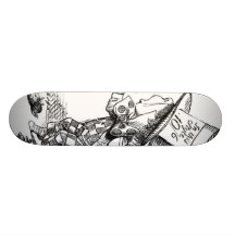 The Mad Hatter Skate Board