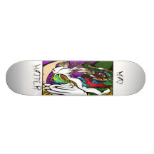 THE MAD HATTER's BOARD Custom Skateboard