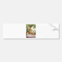 THE MAD HATTER'S TEA PARTY BUMPER STICKER