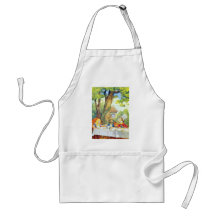 The Mad Hatters Tea Party Full Colour Apron