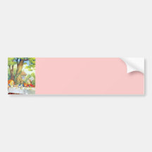 The Mad Hatters Tea Party Full Colour Bumper Stickers
