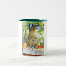 The Mad Hatters Tea Party Full Colour Coffee Mug