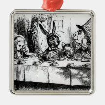 The Mad Hatter's Tea Party Ornament