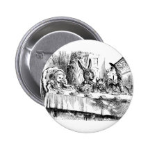 The Mad Hatter's Tea Party Pins