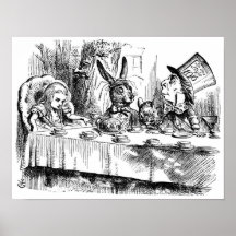 The Mad Hatter's Tea Party Posters