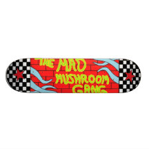 The Mad Mushroom Gang Skateboard