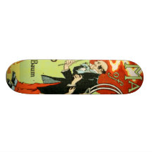 the magic of oz custom skateboard