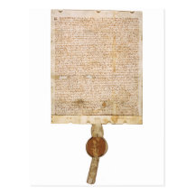 The Magna Carta 1297 Version Post Cards