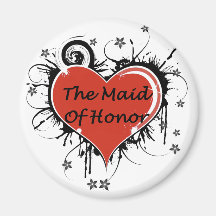 The Maid Of Honour Refrigerator Magnets