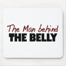 The Man Behind The Belly Mouse Pad