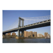 The Manhattan Bridge spanning the East River 2 Photo Art