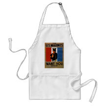 The Marines Want You Apron