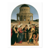 The Marriage of the Virgin - Raphael postcards