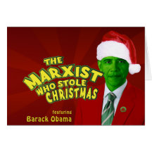 The Marxist Who Stole Christmas Greeting Card