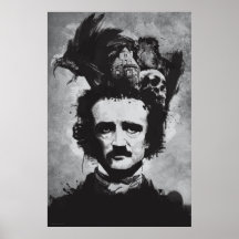 The Mind of Edgar Allen Poe Print