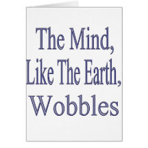 The Mind Wobbles2glitter Card